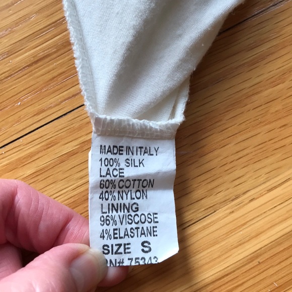 Sheer Silk and Lace Tank Top - Picture 8 of 8